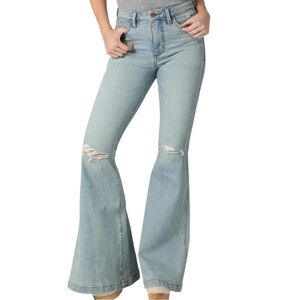 Wrangler Light Blue Flare Jeans